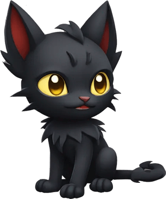 Gothic Cat PNG