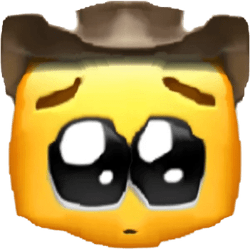 Sad Cowboy Emoji PNG