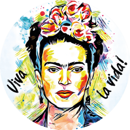 Frida Kahlo Cartoon PNG