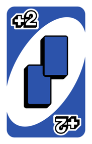 Blue Uno Reverse Card PNG