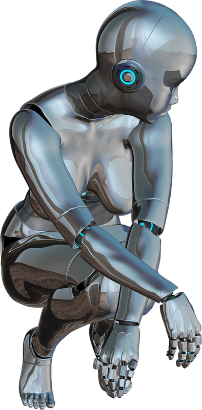 Robot Female PNG