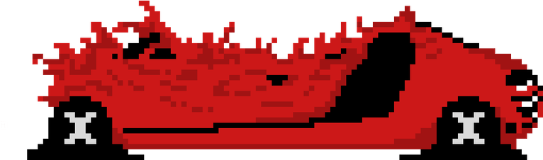 Destroyed Car PNG
