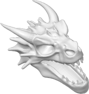 Dragon Skull PNG