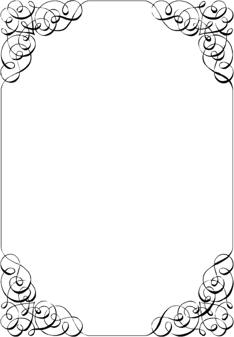 Invitation Border PNG