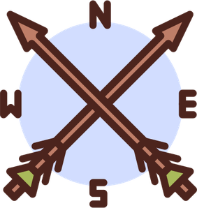 Cardinal Arrow PNG