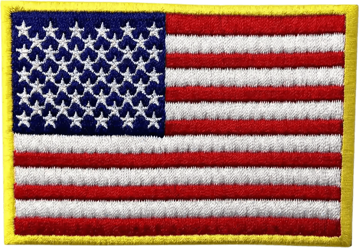 Backwards American Flag PNG