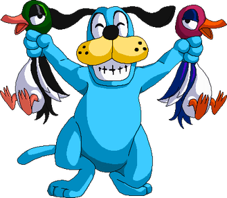 Duck Hunt Dog PNG