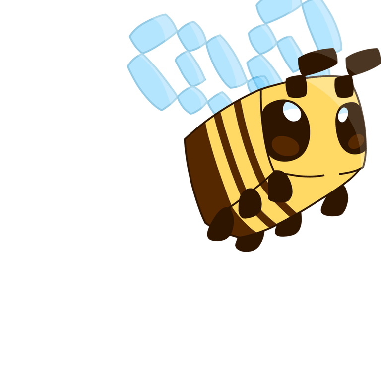 Minecraft Bee PNG