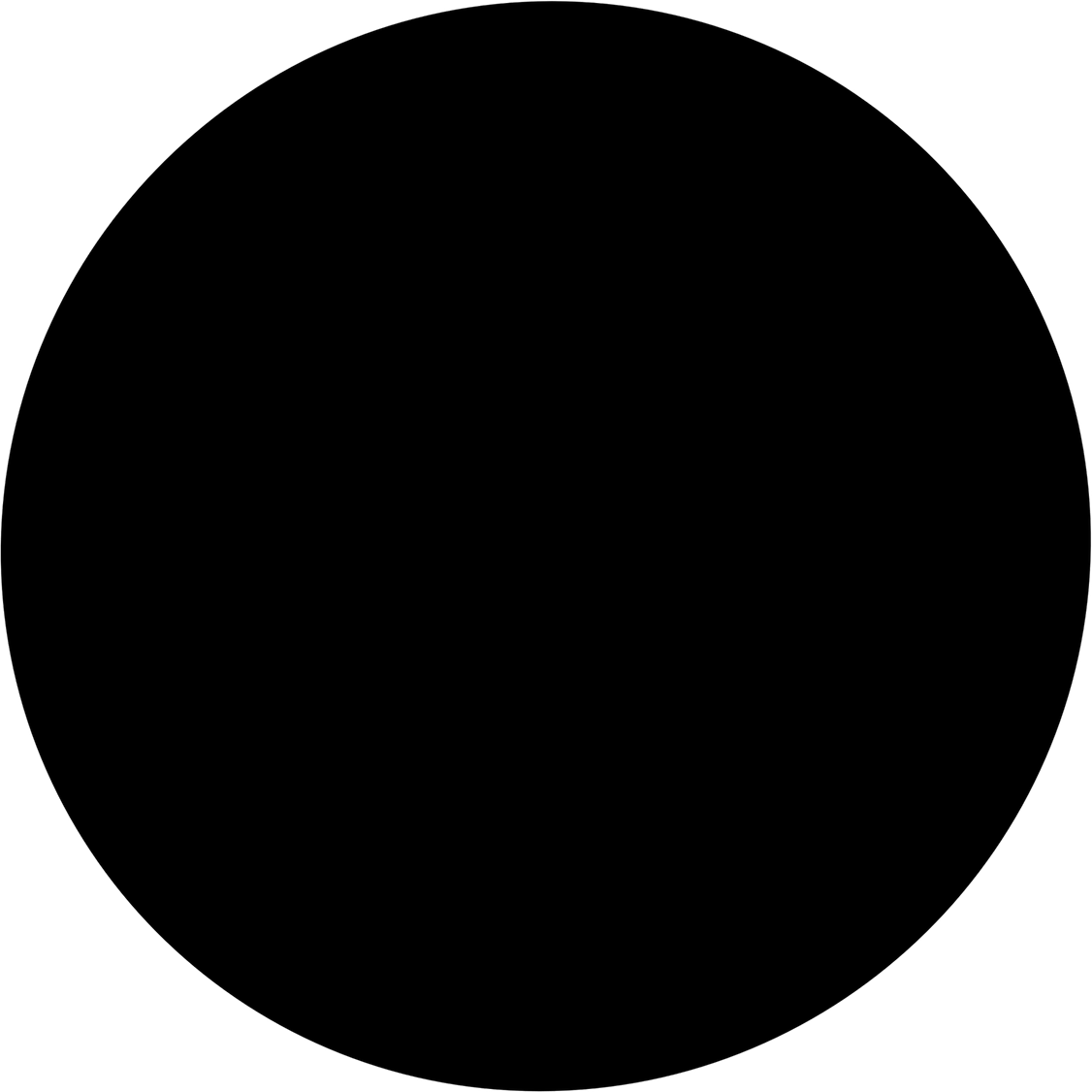 Black Circle PNG