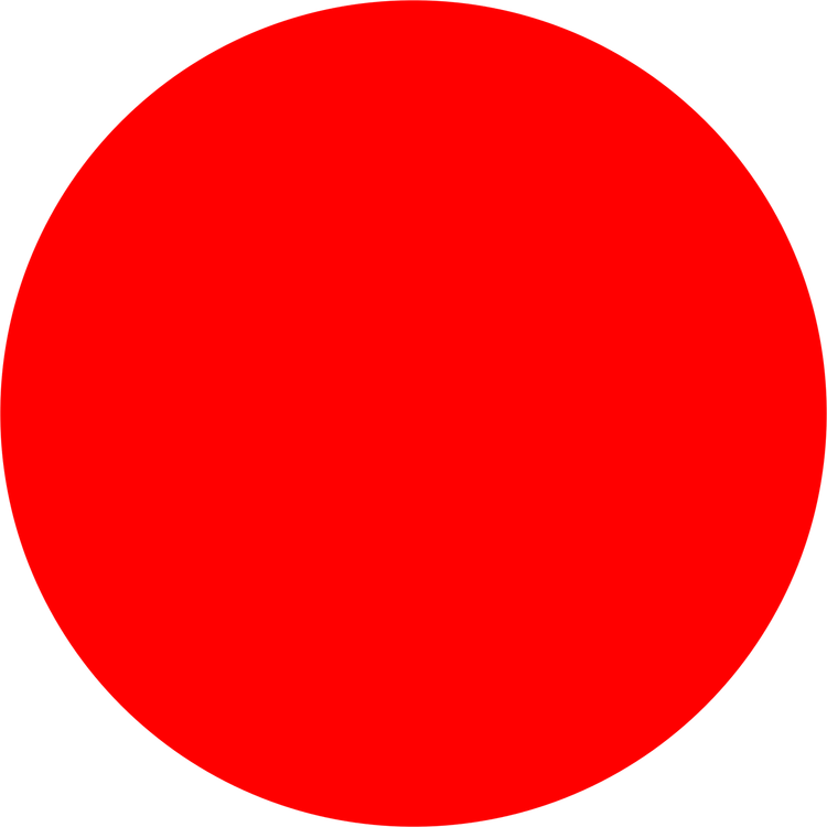 Red Circle For Imovie PNG