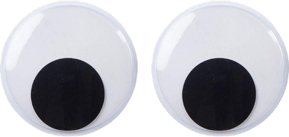 Goofy Eyes PNG