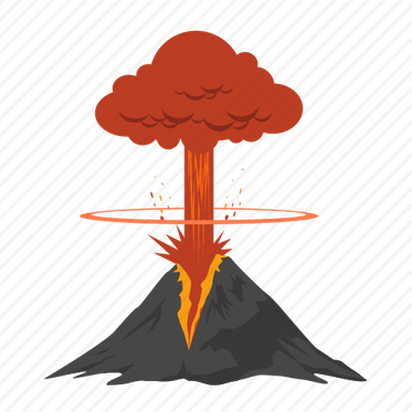 Volcano PNG