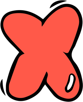 Graffiti X PNG