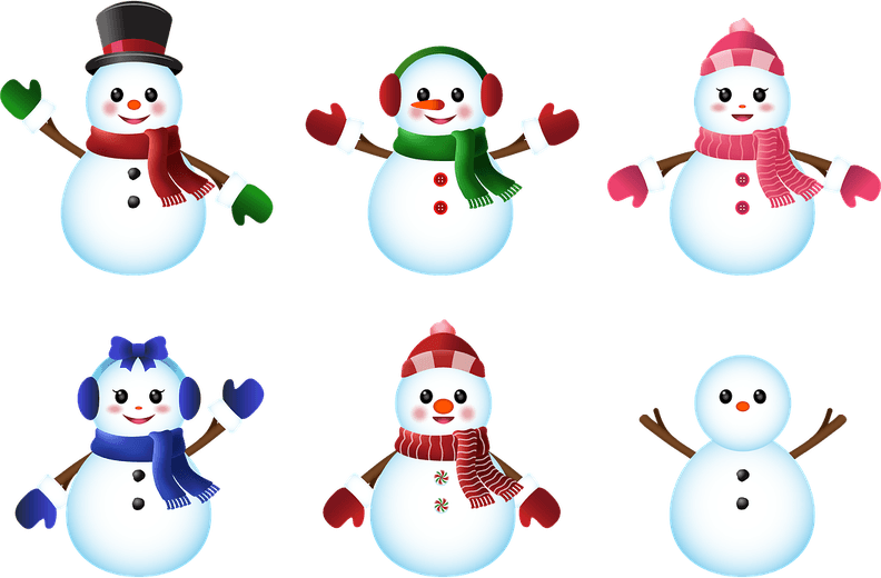 Snowman Emoji PNG