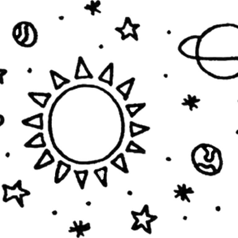 Space Aesthetic Theme PNG