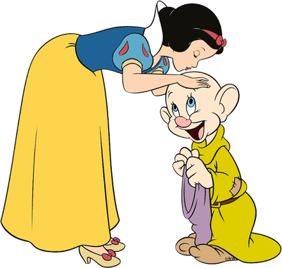 Grumpy Snow White Dwarf PNG