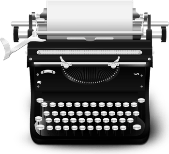 Typewriter PNG