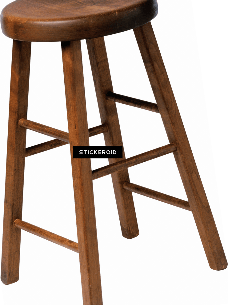 Wooden Stool PNG