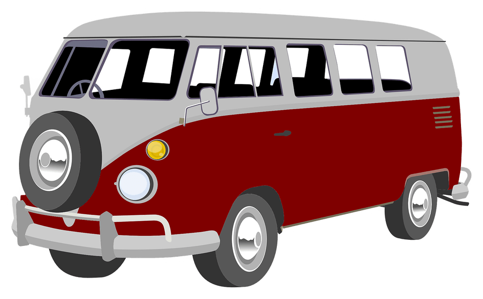 Volkswagen T1 Hippie PNG