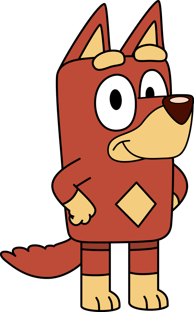 Rusty Bluey PNG