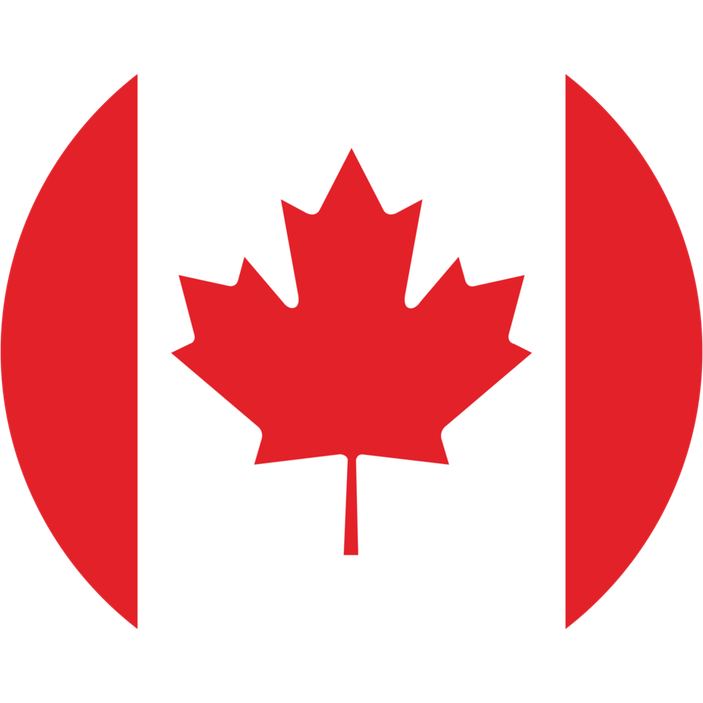 Canada Flag Circle PNG