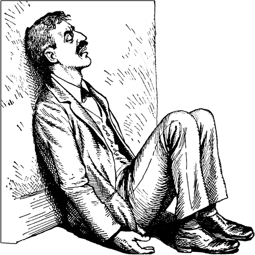 Guy Leaning Against Wall PNG