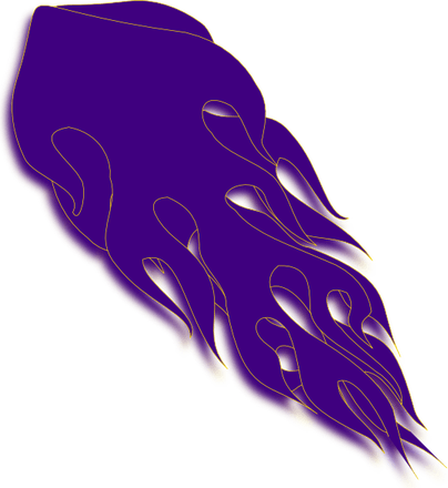 Purple Flame PNG