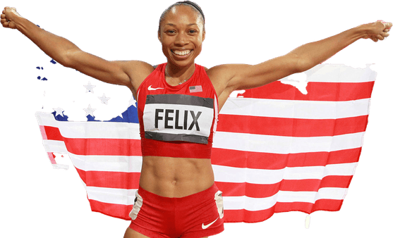 Allyson Felix PNG