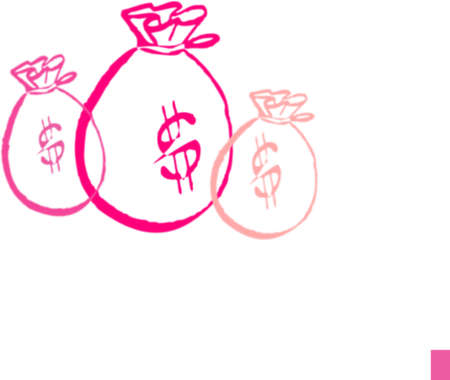 Pink Money PNG