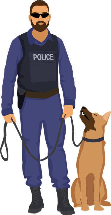 Police Dog PNG