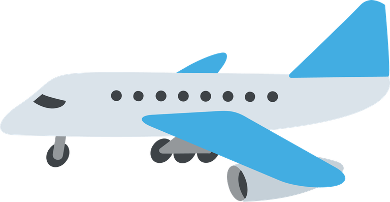 Emoji Airplane PNG