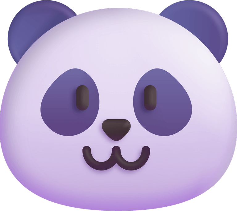 Panda Emoji PNG