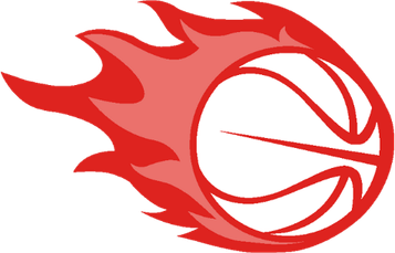 Flaming Basketball PNG
