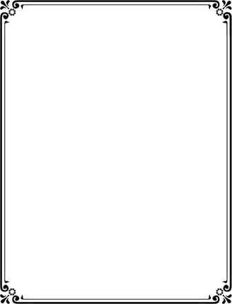 Black Screen Border PNG