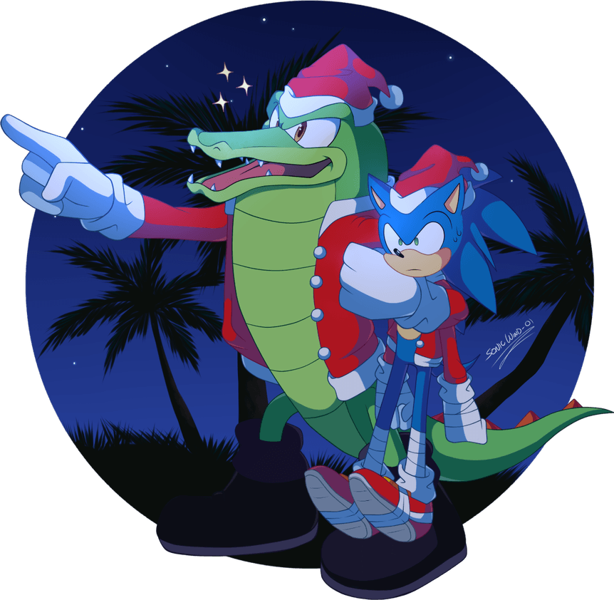 Sonic Christmas PNG