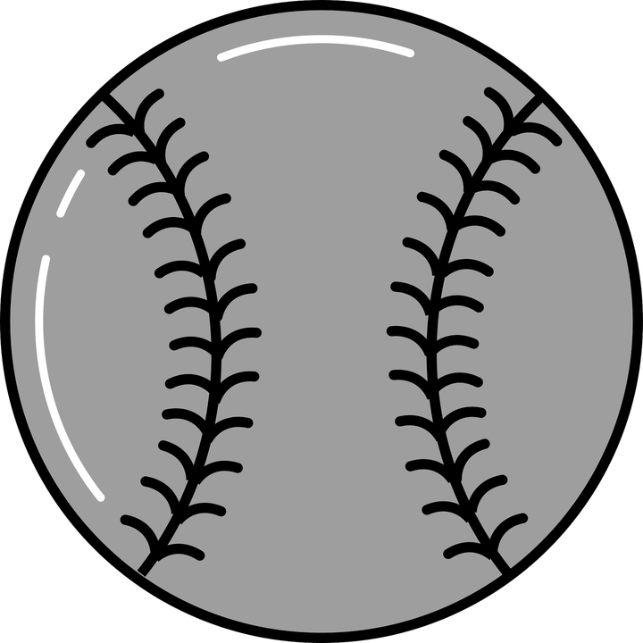 Baseball Stitch PNG