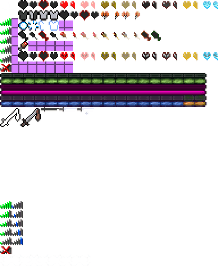 Minecraft Hotbar PNG