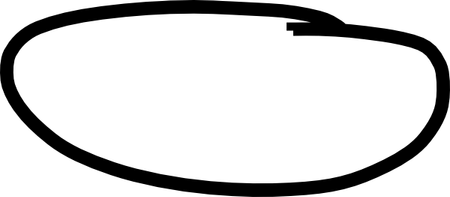 Hand Drawn Circle PNG