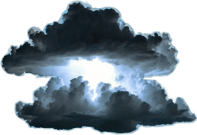 Thunder Cloud PNG