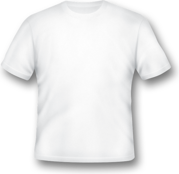 White Shirt Front And Back PNG