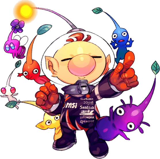 Captain Olimar PNG