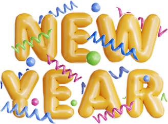 New Year Balloon PNG