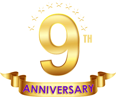 9th Anniversary PNG