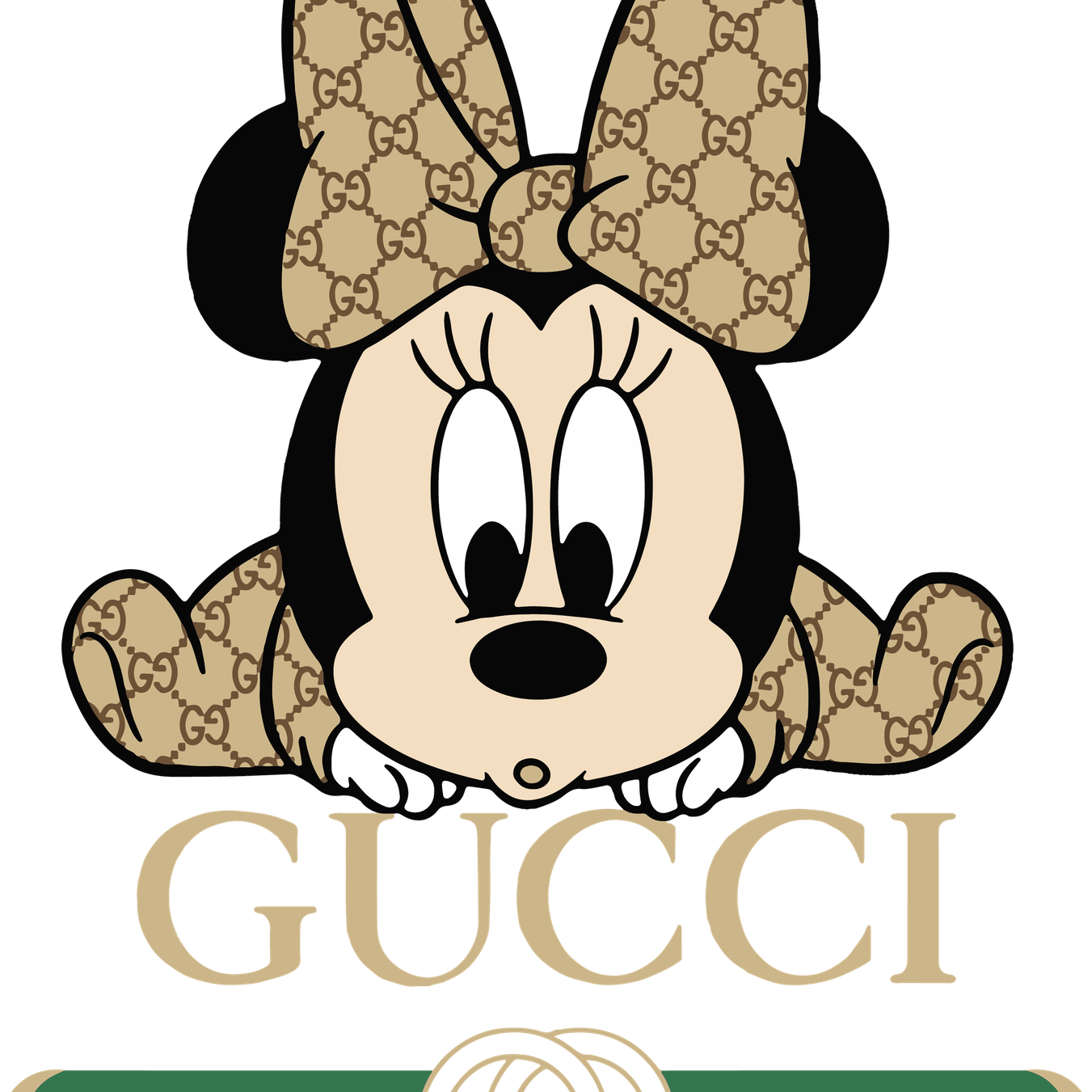 Gucci Mickey Mouse PNG