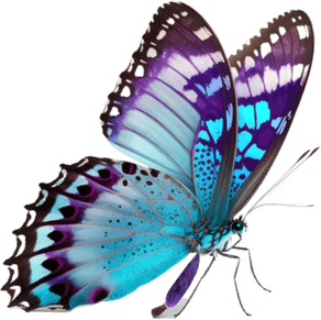 Light Glowing Butterfly PNG