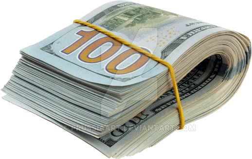 100 Bill PNG