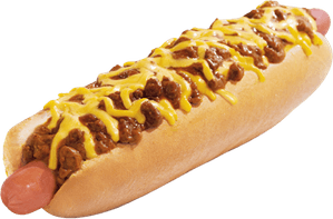 Chili Cheese Hot Dog PNG
