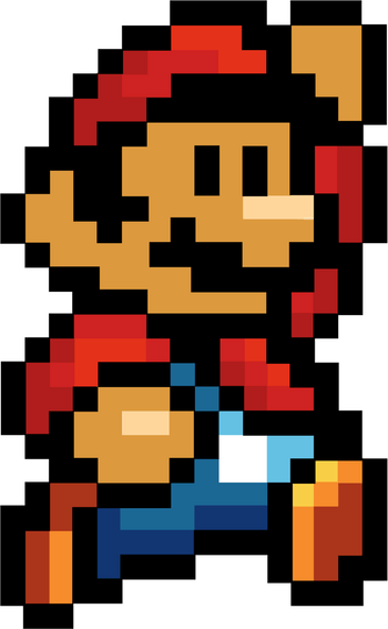 Retro Mario PNG