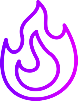 Purple Flame PNG