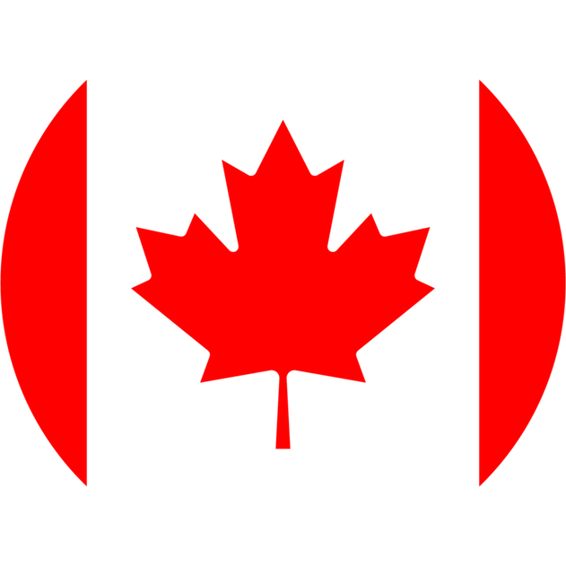 Canada Flag Circle PNG